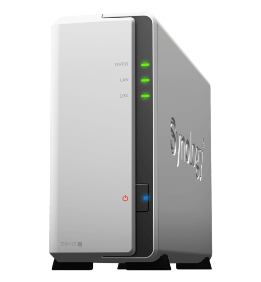 Synology DS115j DiskStation 1-Bay Pre-Configured Storage (NAS) 