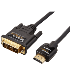 AmazonBasics HDMI to DVI Adapter Cable - 6 Feet