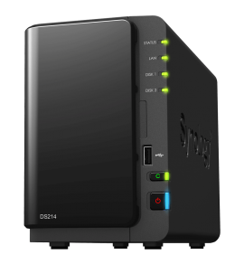 Synology DS214 DiskStation 2-Bay Pre-Configured Storage (NAS) 