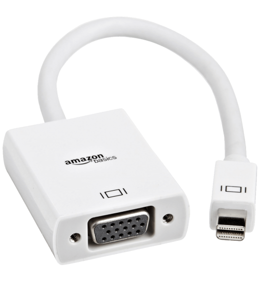 AmazonBasics Mini DisplayPort (Thunderbolt) to VGA Adapter 