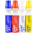 Art supplies value pack includes 12 acrylic paints 25 paint brushes and 4 window markers