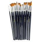 Artist paint brush set nylon hair watercolor acrylic oil painting supplies