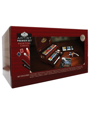 Royal langnickel premier painting chest deluxe art set 80 piece