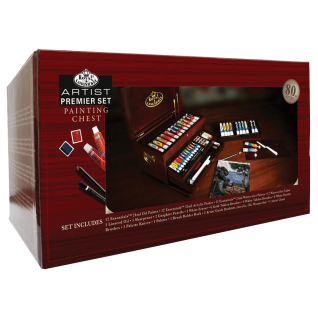 Royal langnickel premier painting chest deluxe art set 80 piece