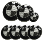 Afauto BMW Emblem Logo Badge Set