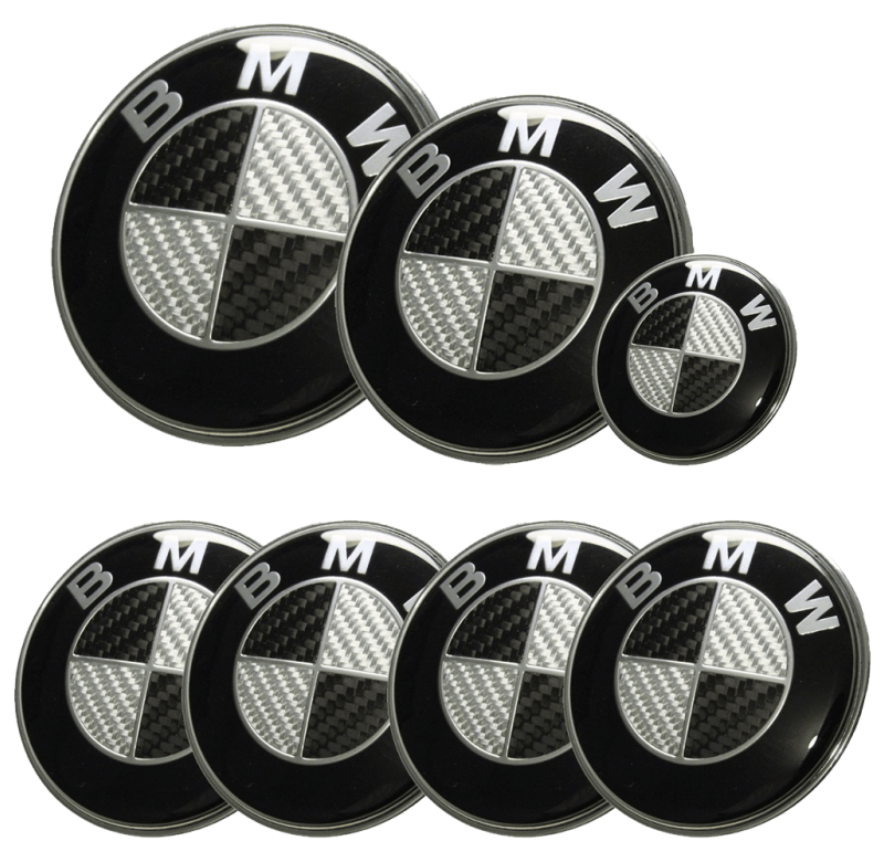 Afauto BMW Emblem Logo Badge Set