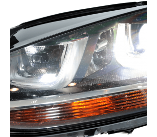 Volkswagen Golf 7 Bi Xenon Headlights Left Right LED RHD VW OEM 5G1941033