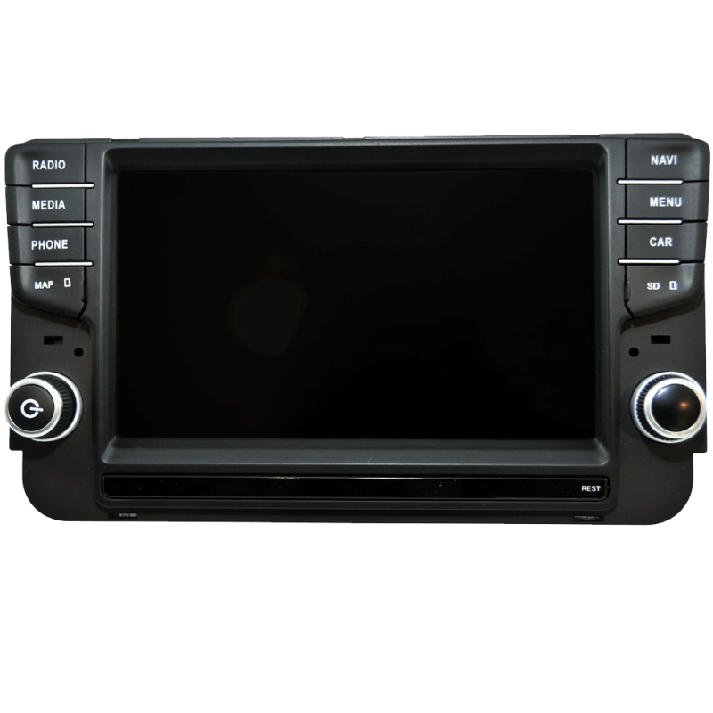 VW Golf 7 8 inch Navigation System compatible with Badge Camera - Composition Media 