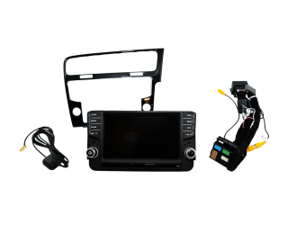 VW Golf 7 8 inch Navigation System compatible with Badge Camera - Composition Media 