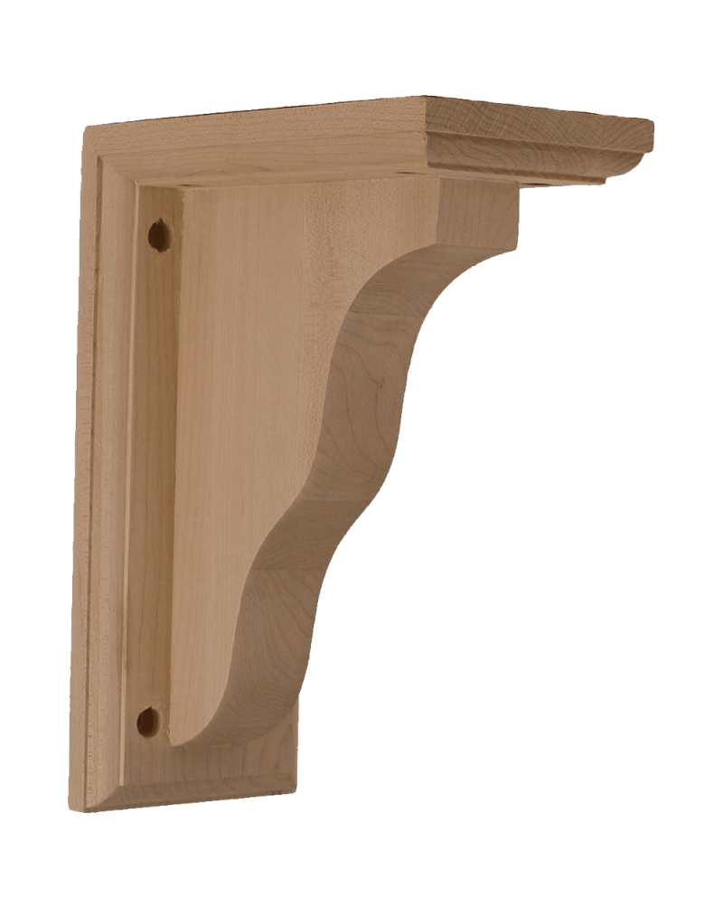 Traditional Bracket Rubber Wood 