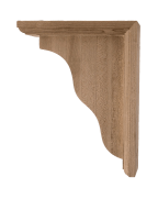 Traditional Bracket Rubber Wood 