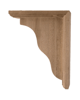 Traditional Bracket Rubber Wood 