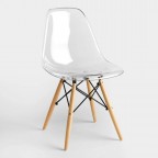 Clear Molded Evie Chair