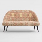 Multicolor Medallion Print Marlee Love Seat