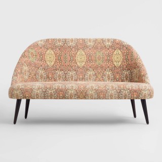 Multicolor Medallion Print Marlee Love Seat