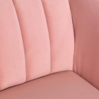 Blush Pink Channel Back Sacha Sofa