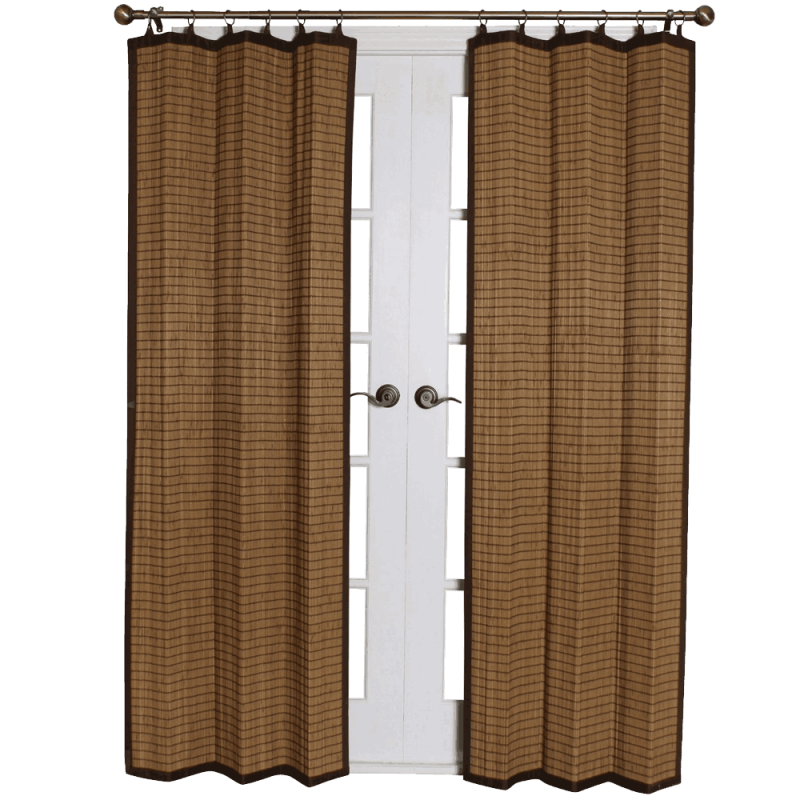 Bamboo Ring Top Curtain