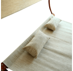 Leisure Season Sunbed with Canopy