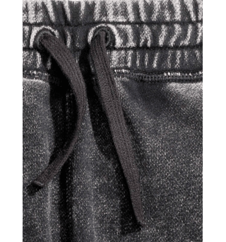 Denim-look joggers