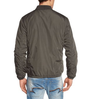 Jack and Jones Men's JJORCLOSE Baseball Camp Jacket