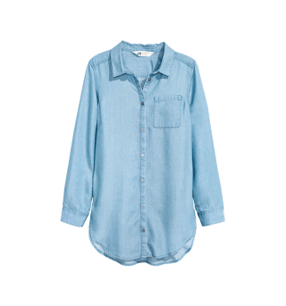 Lyocell denim shirt 