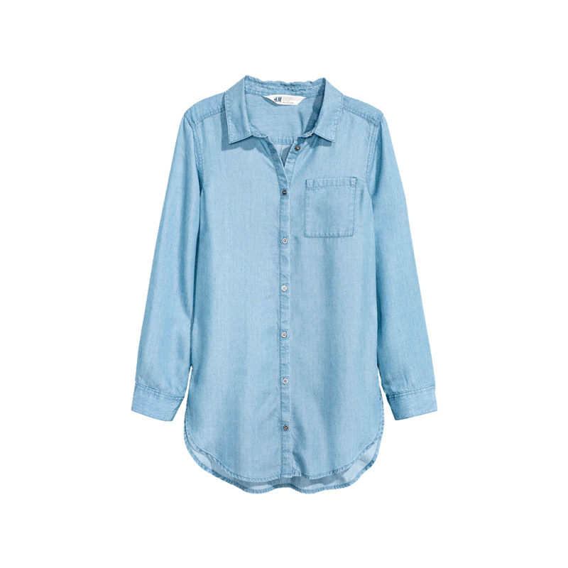 Lyocell denim shirt 