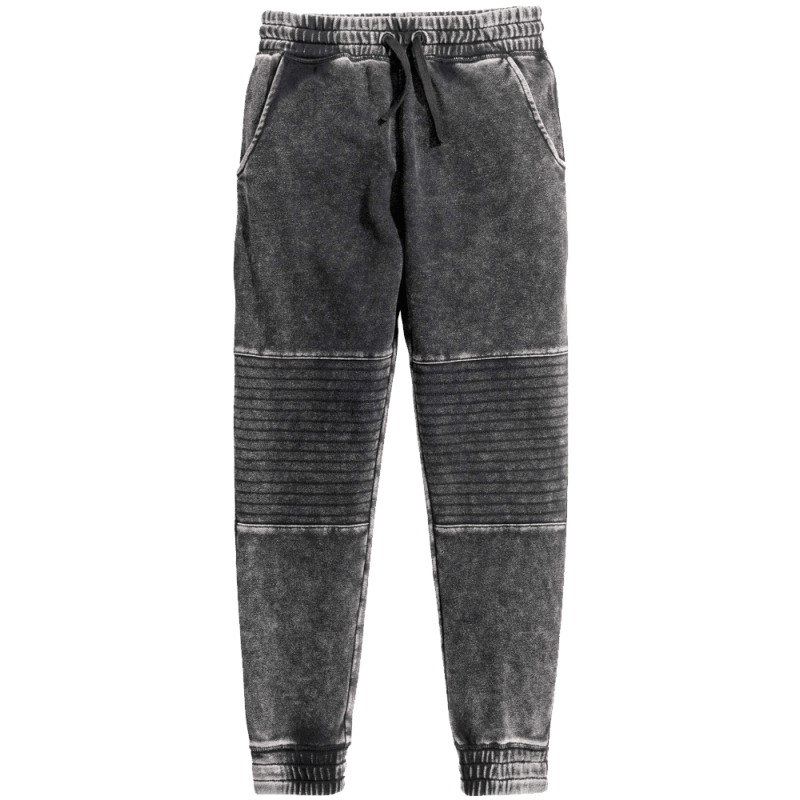 Denim-look joggers