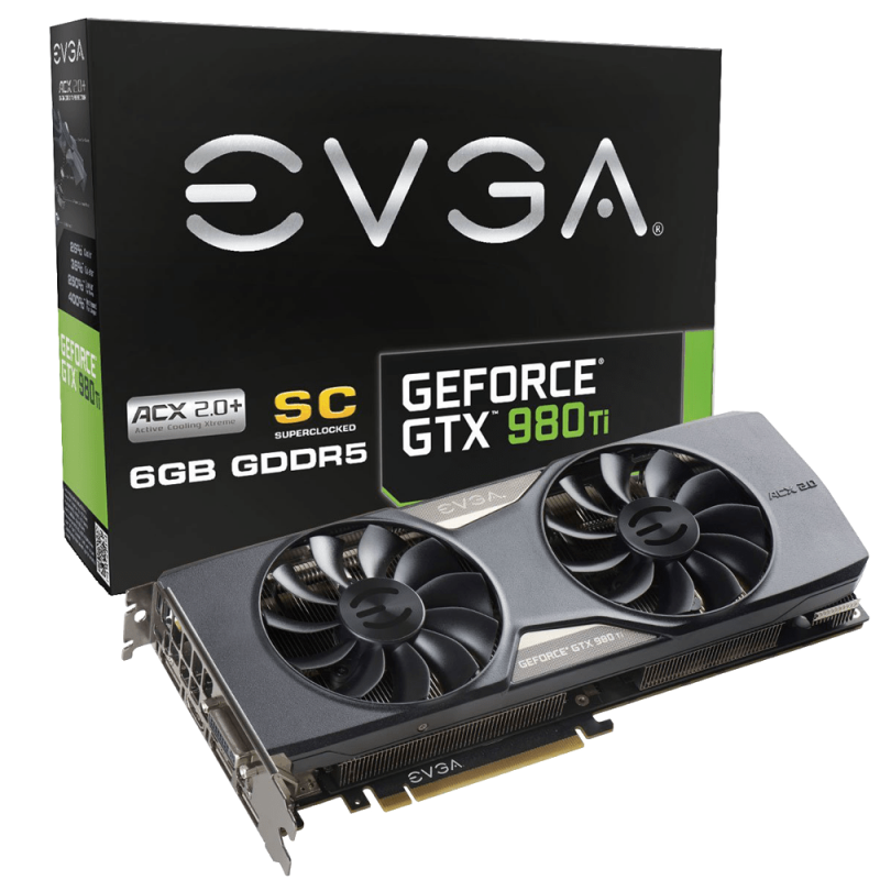 EVGA GeForce GTX 980 Ti SC ACX 2.0+ Graphics Card