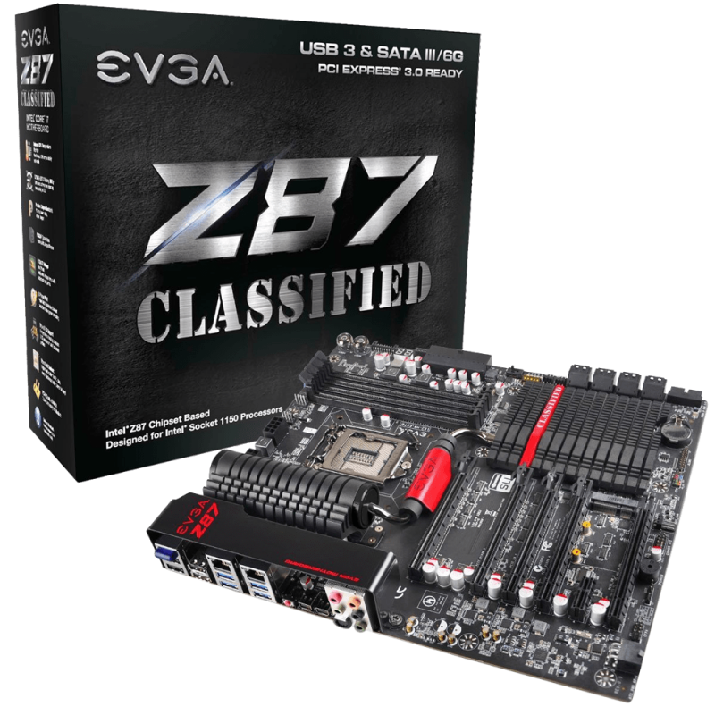 EVGA Z87 Classified (LGA1150) Haswell, EATX