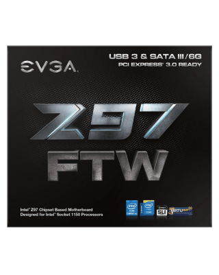 EVGA Z97 FTW LGA1150 ATX 4 DIMM Dual Channel