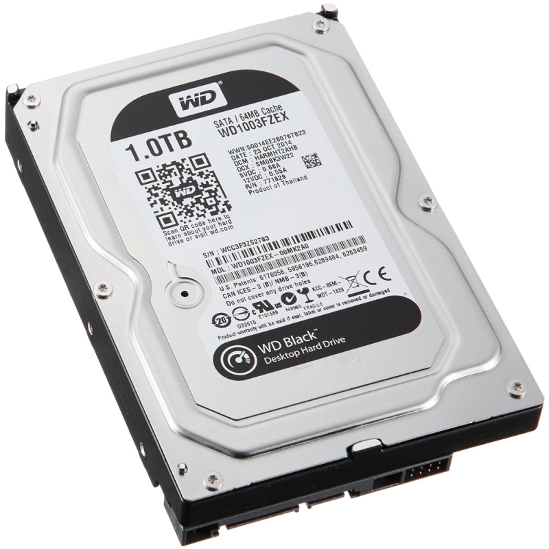 WD Black 1TB Performance Desktop Hard Drive 3.5 inch