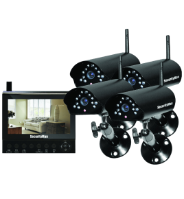 Securityman 4 Channel Wireless Security System