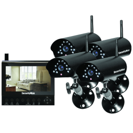 Securityman 4 Channel Wireless Security System