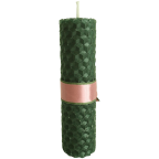 Hand Rolled 100% natural pure beeswax candle aroma Yellow
