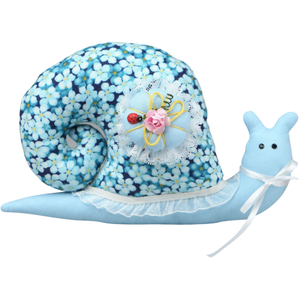 Soft handmade toy Snail unique creative original perfect marvelous