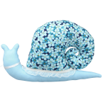 Soft handmade toy Snail unique creative original perfect marvelous