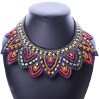 Tribal Jewelry Charm Bib Pendant Necklace New