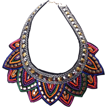 Tribal Jewelry Charm Bib Pendant Necklace New