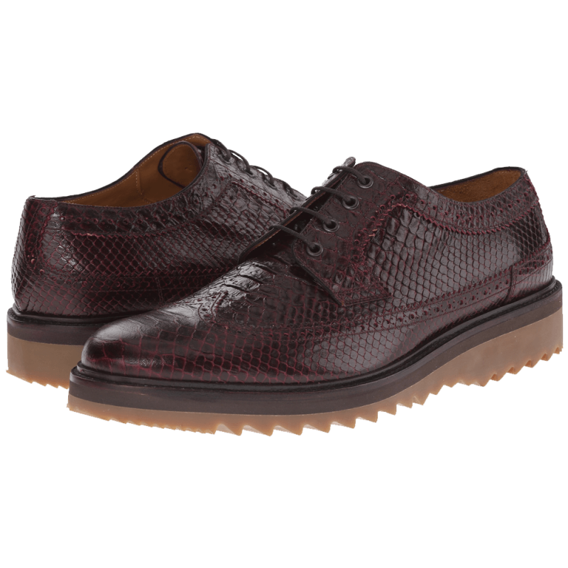 Marc Jacobs Scaled Oxford with Jagged Bottom