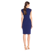 Anne Klein Women's Cap Ruffle Dress