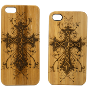 Celtic Cross iPhone 6 Case Eco Friendly Bamboo Wood Cover