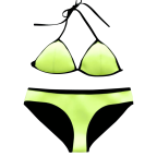 Diving Suit Material-neoprene Bikini Set Swimsuit Swimwear