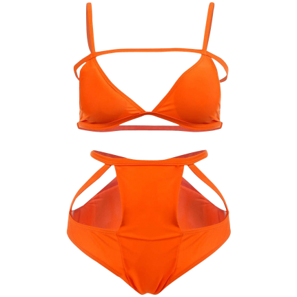 FINEJO Women's Sexy Push Up Bandage Bikini Set
