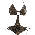 Marina West Women's Triangle Top Monokini Swimsuit