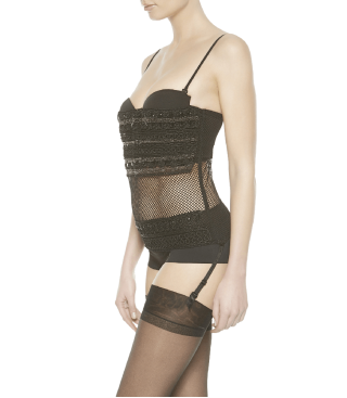 Calypso Mesh Underwired Bustier
