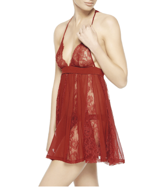 Tearose Babydoll With Briefs