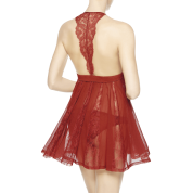 Tearose Babydoll With Briefs