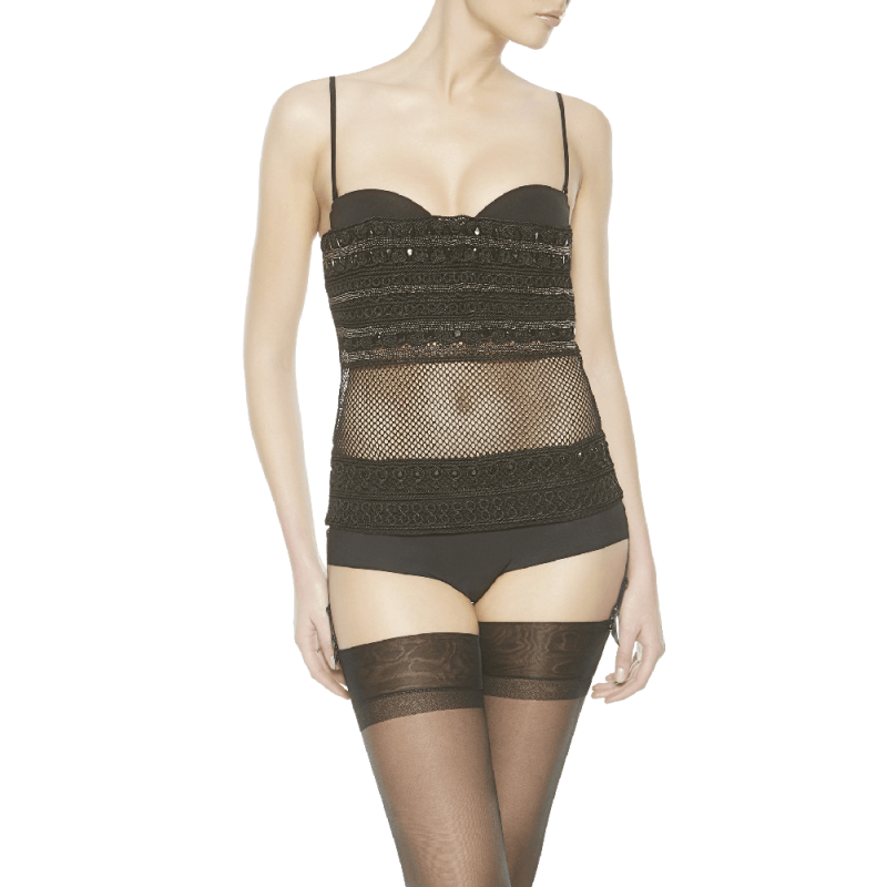 Calypso Mesh Underwired Bustier
