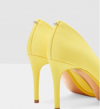 ALIFAIR Bow detail peep-toe courts