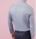 AYRFRIE Mini dobby design cotton shirt 
